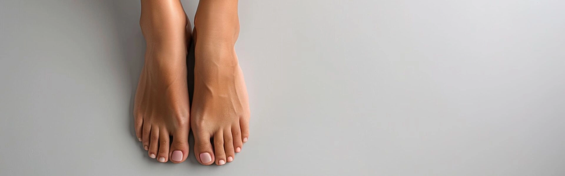 Affected skin or nails